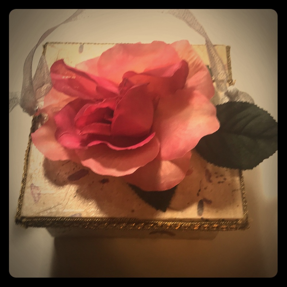 Rose Wood Cosmetic Case/Bag